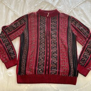 Prestige Original Men’s Red and Black Sweater